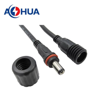 Câble de lampadaire AOHUA 5521/5525 DC Connecteur étanche à 2 broches