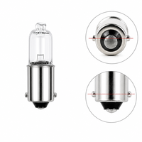 Ampoule halogène H6W 24V 6W BAX9s, lampe de position latérale de voiture, verre transparent et ambre disponible