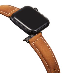 <span class=keywords><strong>Bracelet</strong></span> de remplacement rétro en cuir véritable pour <span class=keywords><strong>Apple</strong></span> <span class=keywords><strong>Watch</strong></span> Series 9 <span class=keywords><strong>8</strong></span> 7 6 5 pour Iwatch Belt - Product Image 5