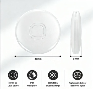 Localizador y Rastreador en Tiempo Real con Control por Aplicación, Impermeable IP67, con un Solo Clic, para Vehículos, Llaves y Bolsos - Product Image 6