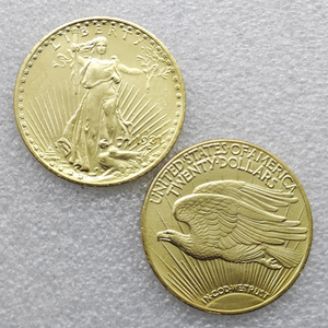 1921-1933 Verenigde Staten 20 dollar Saint Gaudens Double Eagle herdenkingsmunten, geschenken, woondecoratie - Product Image 4