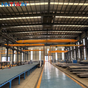 HNTIWIN Crane Overhead Berkualitas Tinggi dengan Double Hoist yang Dapat Disesuaikan, Kapasitas Angkat 10 ton + 10 ton, 20 ton + 5 ton, Dilengkapi Twin Hoist dan Remote Control - Product Image 4