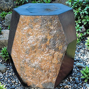 Produit extérieur moderne <span class=keywords><strong>de</strong></span> jardin <span class=keywords><strong>de</strong></span> fontaine <span class=keywords><strong>de</strong></span> cascade <span class=keywords><strong>de</strong></span> <span class=keywords><strong>pierre</strong></span> <span class=keywords><strong>de</strong></span> basalte pour la décoration extérieure - Product Image 4