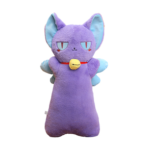 Almohada de Peluche con Forma de Cara de Gato Abstracta, Almohada Larga y Divertida para Dormir y Abrazar, Venta al por Mayor y al Detal, Decoración para Habitaciones - Product Image 1