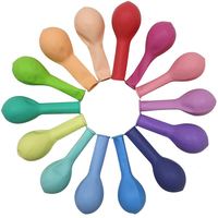 100 ballons ronds en latex pastel de 10 pouces, couleur macaron, pour décoration de mariage et fête d'anniversaire X0319