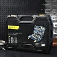 Kit d'entretien et de réparation multifonctionnel pour l'électricité et les télécommunications Deli Tools DL1042, 42 pièces