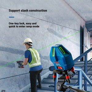 <span class=keywords><strong>Niveau</strong></span> <span class=keywords><strong>laser</strong></span> <span class=keywords><strong>Bosch</strong></span> GLL 50-15XG à faisceau vert, <span class=keywords><strong>laser</strong></span> croisé 5 lignes avec pointe plombante, auto-nivelant, portée 15 m, outil de mesure professionnel - Product Image 3