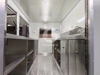 Camion de restauration très demandé, entièrement équipé, remorque de cuisine