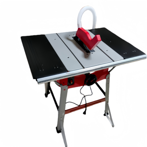 Scie à découper électrique professionnelle de 10 pouces (255 mm) pour le travail du bois, traitement rapide des planches de bois, mini-scie à bois facile à utiliser - Product Image 2