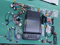 Écran de lecteur DVD radio Android 13 Qualcomm de 12,95 pouces, GPS Navi BT DSP, CarPlay sans fil, stéréo pour Ford F150 2015-2021