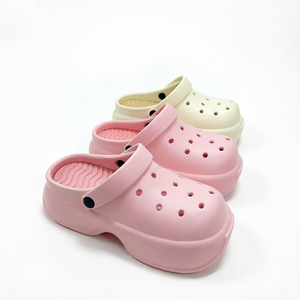 Sabots plateforme EVA pour femmes, sabots de jardin ajourés, semelle souple, chaussures de plage et d'eau - Product Image 1