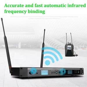 Psm600 trong tai màn hình hệ thống kênh đôi giai đoạn cá nhân không dây trong tai màn hình kỹ thuật số DSP Bộ xử lý âm thanh - Product Image 3