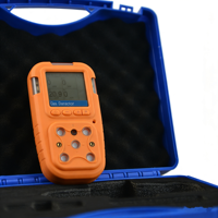 Détecteur multi-gaz IP65 OC-850 Ex H2S CO O2 CO2 5 en 1 avec stockage de données pour la détection de fuites de gaz sur site industriel