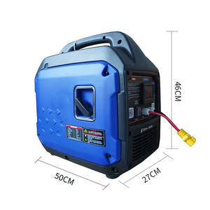 Générateur à essence haute puissance 2000W 170F, 12V/24V, fréquence variable, faible bruit, démarrage automatique, télécommande, petit réservoir de carburant de 7L, LED - Product Image 5