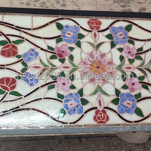 Vidrio Tiffany Artístico con Diseño Floral Estilo Europeo Personalizado para Ventanas y Puertas, 5mm - Product Image 6