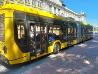 Autobus électrique moderne haute capacité modèle 43300D série VITOVT avec système de conduite autonome et conception confortable pour les passagers
