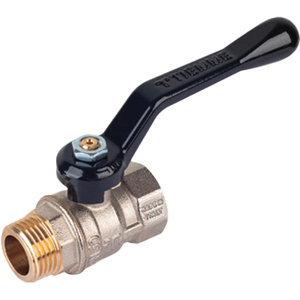 Válvula de bola de orificio estándar PN 25 DE 2 \ "con palanca de aluminio, energía eléctrica Manual, medios de agua de alta temperatura, personalización OEM - Product Image 1