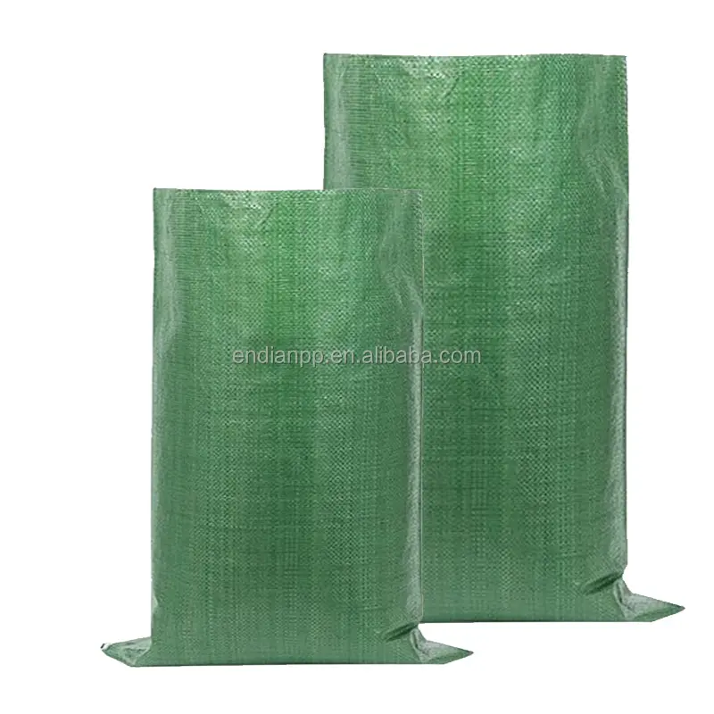 PP織りサンドバッグリサイクル素材さまざまな色が利用可能エクスプレス物流用のPP織り包装バッグ
