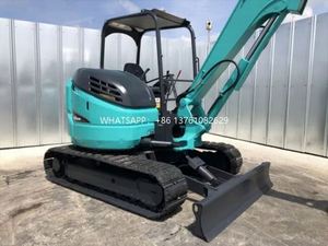 Excavadoras Mini Kobelco Usadas SK55SR SK55 de 5 Toneladas, Segunda Mano, Fabricadas en Japón, PLC - Product Image 2