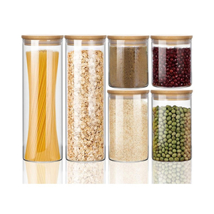 Kitchen cookware sets storage airtight cereal container set household cereal storage container