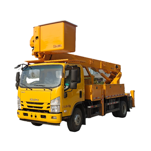 Camión elevador aéreo de suministro de fábrica Isuzu China, camiones de plataforma de trabajo aéreo de 18-19m a la venta ahora - Product Image 1