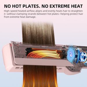 جهاز فرد الشعر المحترف للشعر الرطب والجاف بلازما والأشعة تحت الحمراء للعناية بالشعر للاستخدام المنزلي OEM - Product Image 2