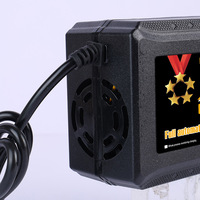 Chargeur intelligent pour batterie au plomb 48V 52Ah avec indicateur LED, arrêt automatique, protection contre l'inversion de polarité, certifié CE ROHS FCC pour vélo électrique