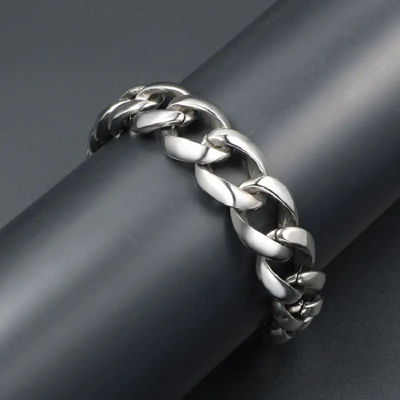 European-american style Stainless Steel simple men's hop bracelet personality for men and women accessories wholesale CE170