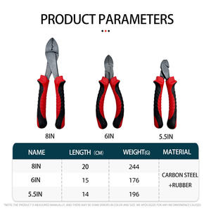 Aksesoris memancing ikan mas Tackle Crimping Plier kaku Booms Hook link penjepit Crimping untuk Carp Chod <span class=keywords><strong>Rig</strong></span> Gripper alat memancing - Product Image 6