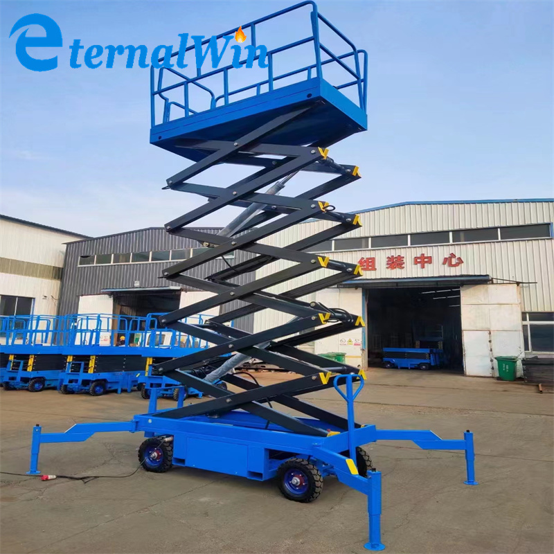 Portable Hydraulic Crawler Scissor Lift 10m-18m - Mobile Electric