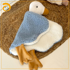 <span class=keywords><strong>Doudou</strong></span> en peluche douce pour bébé avec tête d'animal en peluche, couverture de sécurité, jouet de berceau pour nouveau-né, essentiel pour la chambre d'enfant, vente en gros - Product Image 2