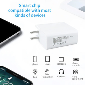 All'ingrosso veloce 65W GaN caricabatterie tre porte USB A + USB <span class=keywords><strong>C</strong></span> pieghevole noi spina da viaggio adattatore per il computer portatile del telefono cellulare - Product Image 3