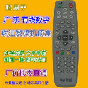 Télécommande pour décodeur numérique Pearl River JZ-YK-0105 Gris 18,5x5,5x3,3cm pour la télévision par câble du Guangdong - Product Image 1