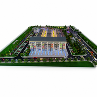 Maquette immobilière personnalisée pour la planification urbaine et les expositions