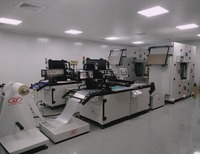 Máquina Automática de Serigrafía Rollo a Rollo para Impresión de Rollos de Etiquetas de PET, PVC, PC, BOPP, PE y PP