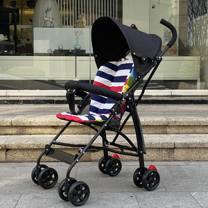 <span class=keywords><strong>Poussette</strong></span> pour bébé portable et pliable, facile <span class=keywords><strong>à</strong></span> utiliser, équipée d'un siège absorbant les chocs, adaptée aux voyages et <span class=keywords><strong>à</strong></span> la convivialité - Product Image 4
