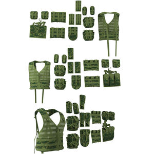 Gilet Tattico Molle con Taglio Laser di Qingdao, Gilet a Sgancio Rapido per Fuciliere, Tessuto Oxford 1000D per Esterni - Product Image 4