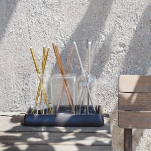 เทียนน้ำแบบใหม่ C&H ขายส่ง รูปแบบเรียบง่าย แท่งโลหะเรืองแสง ไม่ดับ ไม่มีควัน - Product Image 1