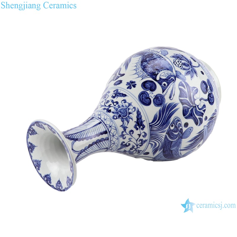 RZKR42中国アンティーク元王朝魚と藻類磁器Yuhuchun花瓶| Alibaba.com