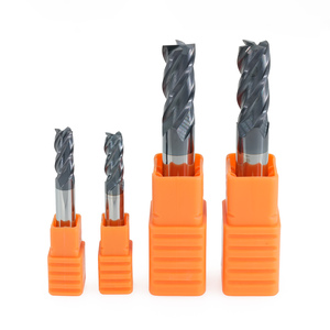 45hrc vuông cuối 4F cuối Mills vonfram thép hiệu suất cao Rắn <span class=keywords><strong>Carbide</strong></span> CNC Công cụ Cắt cho kim loại phay Cutter bit - Product Image 2