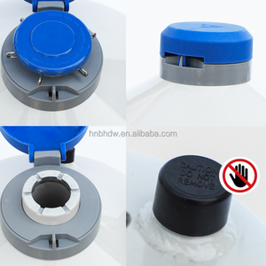 Réservoir de <span class=keywords><strong>stockage</strong></span> statique sécurisé pour azote liquide YDS-6, réservoir Dewar pour semence bovine, récipient sous pression en alliage d'aluminium 6L, insémination artificielle - Product Image 3