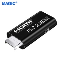 Otros Accesorios para Juegos, Conversor de PS2 a HDMI 1080P, Adaptador de PS2 a HDMI con Audio de 3.5mm