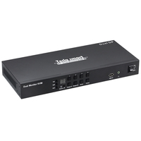Top Quality 8x2 DP 8 In 2 Out Dual Monitor DP KVM Switch Video Switcher 8 Port for PC Laptop
