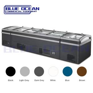 Pantalla de puerta de vidrio Low-E de alta calidad para congelador de Isla de supermercado temperatura única al por mayor <span class=keywords><strong>barato</strong></span> - Product Image 2