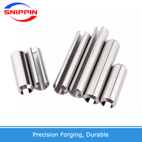 M1 M1.5 M2 M2.5 M3 M4 M5 M6 M8 M10 201 baja tahan karat DIN1481 paralel Dowel elastis silinder Cotter berlubang Pin musim semi