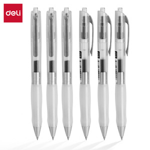 Deli S01-St Gel Pen 0.5Mm Black St Tip Quick Dry General Use - Product Image 5