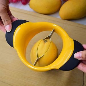 Hot Sale Kitchen Home Gadget Fruit <b>Vegetable</b> Tools Manual Mango Core Splitter Slicer <b>Cutter</b> Durable Metal Mango Slicer <b>Cutter</b> - Product Image 2