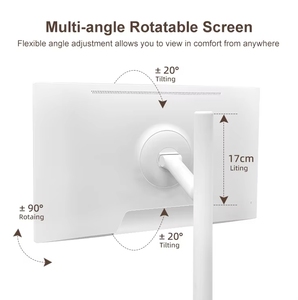 32-Inch Smart 4K Touch Screen Portable <strong>LCD</strong> TV with Rechargeable Battery Wireless <strong>Android</strong> for Indoor Restaurant &amp; Hotel Use White - Product Image 6