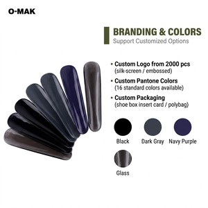 Calzascarpe Curvo Ultra-Corto in PP da 10 cm (4 Pollici) Personalizzato, Inserto per Scatola Regalo Senza Foro, 16 Colori, Logo Personalizzato OEM, MOQ 2000 Pezzi - Product Image 6