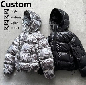 Chaqueta de Invierno de la Mejor Calidad, Chaqueta Gruesa con Cierre, Chaqueta de Plumón para Hombre, Cortavientos para Exteriores con Logotipo, Fabricante de Chaquetas Acolchadas - Product Image 5